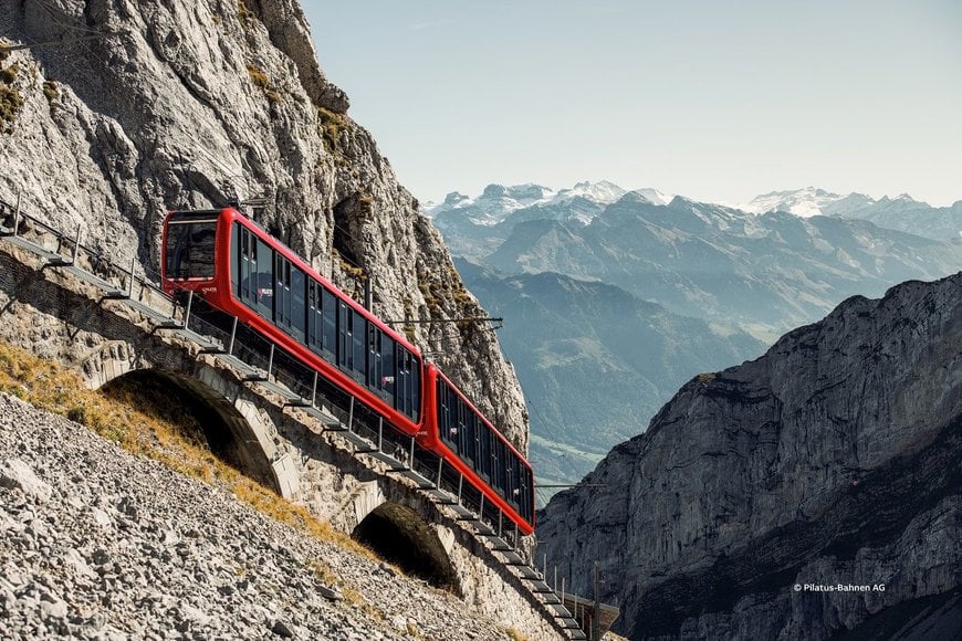 ABB rail technologies meeting the steepest of challenges on Pilatus Bahn